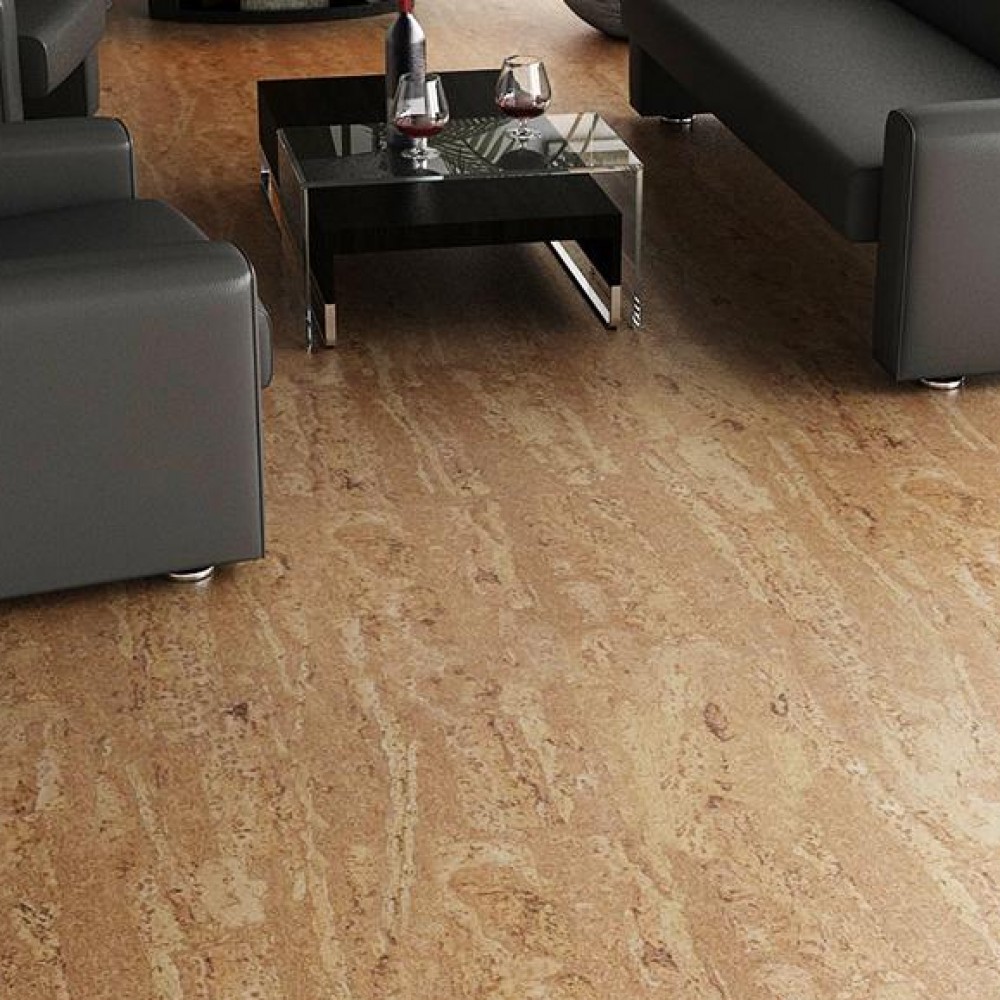 Пробковые полы corkstyle ecocork madeira sand 10 5мм